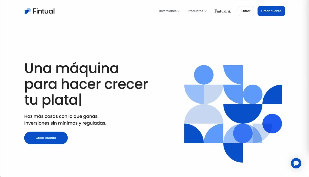 New Fintual landing page